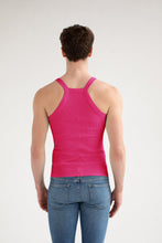 Load image into Gallery viewer, Essential Ribbed Tank - Fuchsia
