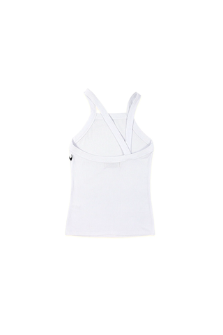 Load image into Gallery viewer, Essential Asymmetrical Strap Ribbed Tank - White
