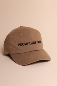 PER MY LAST DAD CAP