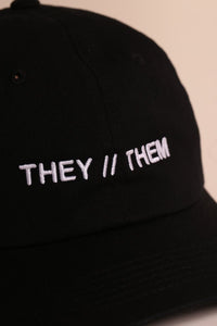THEY THEM DAD CAP