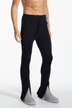 Load image into Gallery viewer, Knitted Slit Dress Pants - Black
