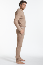 Load image into Gallery viewer, Essential Terrycloth High-Waisted Sweatpants - Tan
