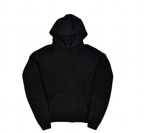 Load image into Gallery viewer, Black Classic Hooded Sweatshirt