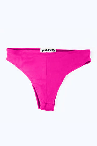 Load image into Gallery viewer, Essential Ribbed Brief Bathing Suit - Fuchsia