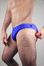 Load image into Gallery viewer, Essential Ribbed Brief Bathing Suit - Royal Blue
