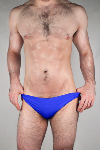 Load image into Gallery viewer, Essential Ribbed Brief Bathing Suit - Royal Blue