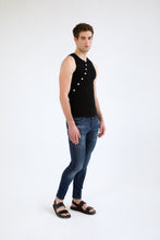 Load image into Gallery viewer, Pearl Knit Tank - Black
