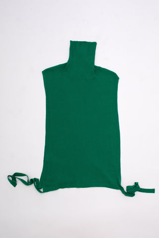 Load image into Gallery viewer, Turtleneck Bib Knit Tank - Green