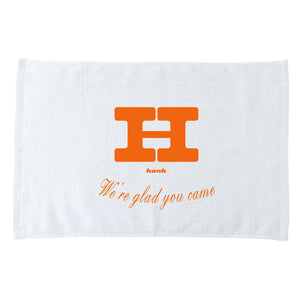 Hank Towel - "We're Glad You Came"