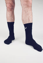 Load image into Gallery viewer, FANG Logo Crew Sock - Black

