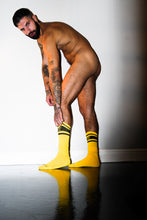 Load image into Gallery viewer, Hook&#39;d Up Socks - Yellow
