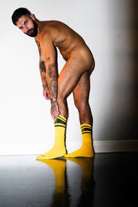 Hook'd Up Socks - Yellow
