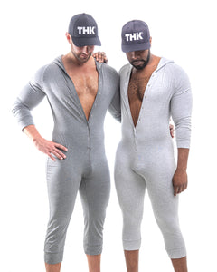 Two Kings Unlimited/THK Brand Dark Gray Hooded Onesie