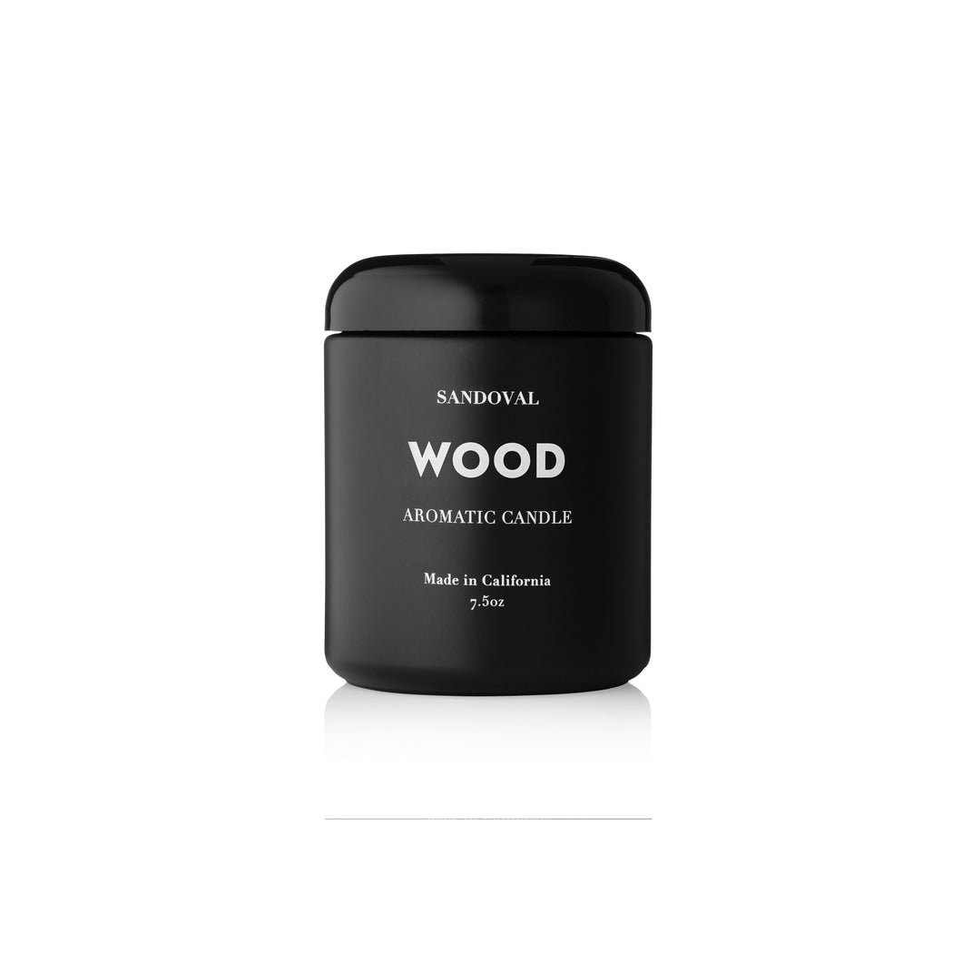 WOOD AROMATIC CANDLE