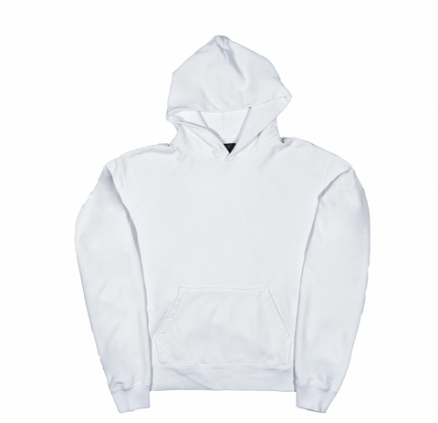 Load image into Gallery viewer, White Classic Hooded Sweatshirt
