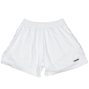 White Flex Shorts