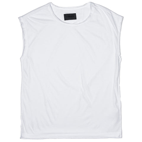Load image into Gallery viewer, White Muscle Tee
