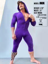 Load image into Gallery viewer, Two Kings Unlimited/THK Brand Purple Hooded Onesie
