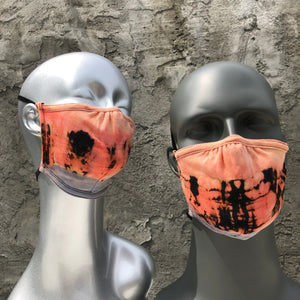 Hand Dyed Jersey Mask: Sedona