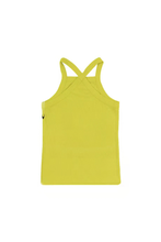 Load image into Gallery viewer, Essential Racer Back Ribbed Tank - Lemon
